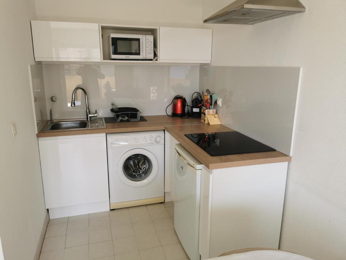 דירות Antibes Les Pins 2 Pieces Vue Mer Piscine Parking מראה חיצוני תמונה