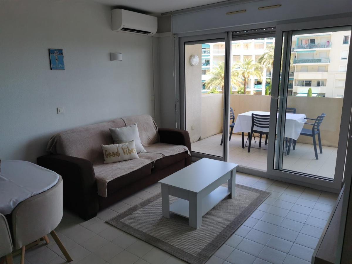 דירות Antibes Les Pins 2 Pieces Vue Mer Piscine Parking מראה חיצוני תמונה
